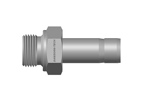 Male Adapter (Male BSP)<br />(DIN 3852 Part 2 Form B)