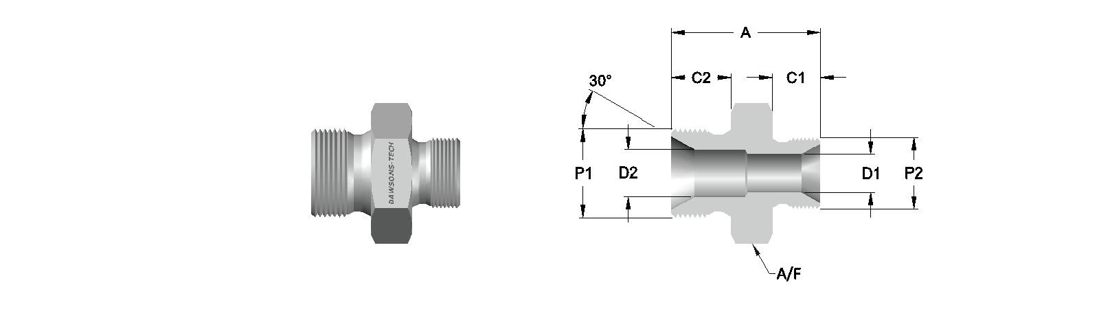 19 Reducing Male Adapter BSP (Parallel) Thread-Model