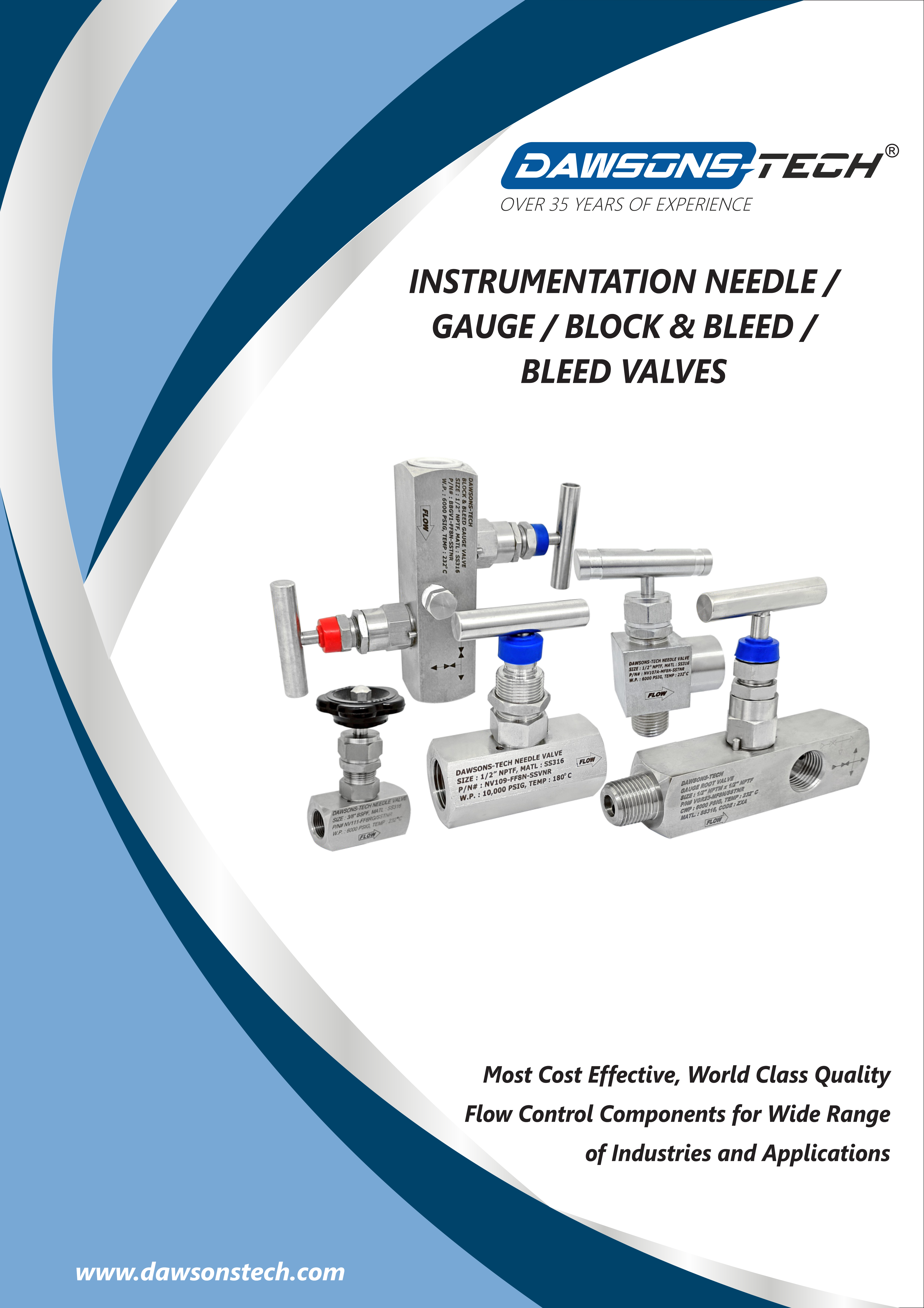 Instrumentation Needle / Gauge Valves